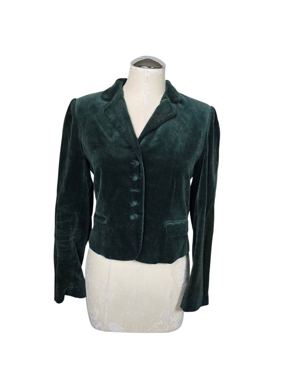 Jack Winter Green Button Down Jacket 6